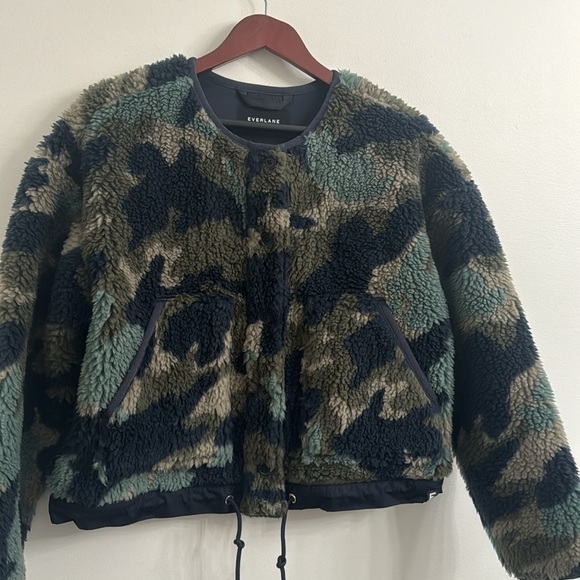 Everlane Multicolor Camo Bomber Jacket - Picture 4 of 8